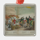 Uiterlijk van de Grote Comet in 1811 Metalen Ornament (Voorkant)