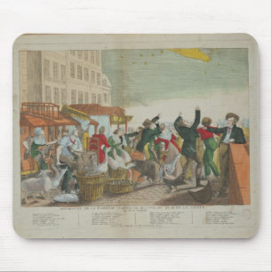 Uiterlijk van de Grote Comet in 1811 Muismat