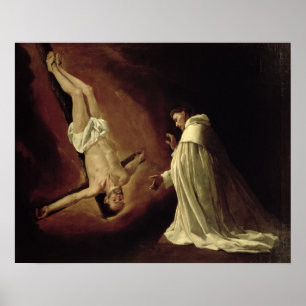 Uiterlijk van St. Peter op St. Peter Nolasco Poster