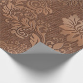 Uiterst gedetailleerde abstracte textuur of grijze cadeaupapier (Hoek)