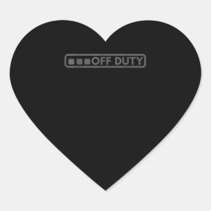 Uiterst geschikt voor politietaken hart sticker