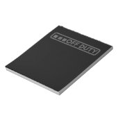 Uiterst geschikt voor politietaken notitieblok (Linkerzijde)