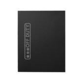 Uiterst geschikt voor politietaken notitieblok (Linkerzijde)