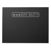 Uiterst geschikt voor politietaken notitieblok (Voorkant)