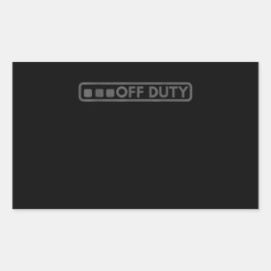 Uiterst geschikt voor politietaken rechthoekige sticker