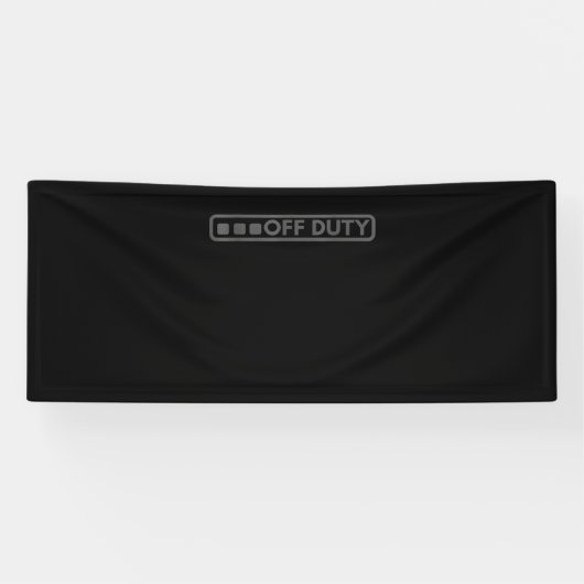 Uiterst geschikt voor politietaken spandoek (Horizontaal)