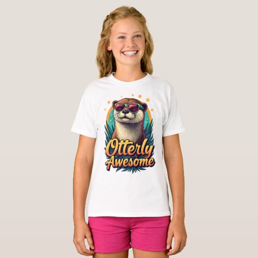 Uiterst Geweldige, Grappig Zee Otter Lover T-shirt (Voorkant volledig)
