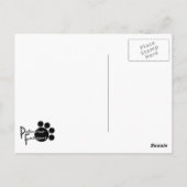 Uiterst klein briefkaart (Achterkant)