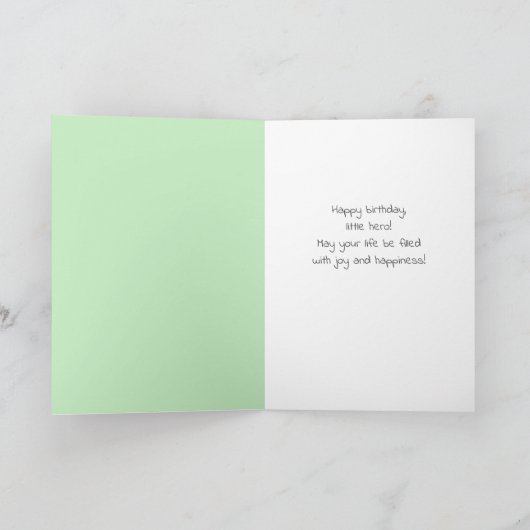 Uiterst kleine Gelukkige Ninja op Groene Kaart (Binnen)