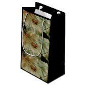 Uiterst kleine Pad Klein Cadeauzakje (Achterkant Gekanteld)