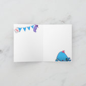 Uiterst kleine Uiterst kleine Kerstmis Feestdagen Kaart (Binnen)