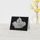 Uiterst kleine Voeten Kaart (Gele Bloem)