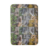 **"Uiterst Schattig: een fotocollage van otters Badmat (Voorkant Verticaal)
