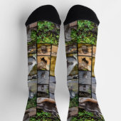 **"Uiterst Schattig: een fotocollage van otters Sokken (Top)