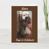 UITERSTE DAG ***NIECE *** U BENT "SPECIALE" KAART (Voorkant)