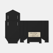 Uiterste datum voor naam voor gebruik in Ivoorkust Bedankdoosjes (Uitgevouwen)