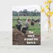 UITERSTE OP DE BUITENVERPAKKING VAN HET BOERDERIJ KAART (Gele Bloem)