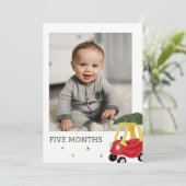 Uiterste tijdstip van de verjaardagskaart (Staand voorkant)