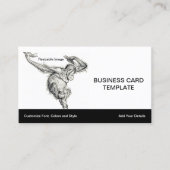 Uitgaan - Jong orang-oetan aap Visitekaartje (Voorkant)