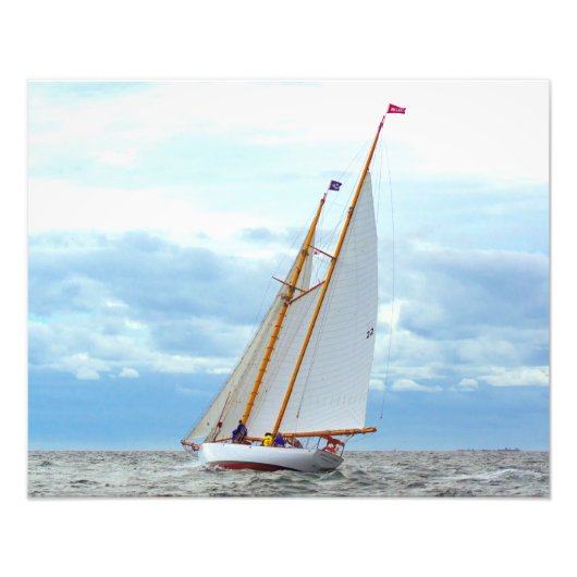 Uitgaand op de briljante foto afdruk (Voorkant)