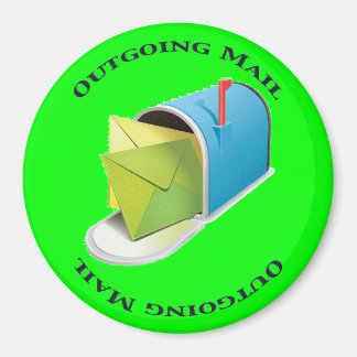 Uitgaande e-mail magneet