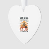 Uitgaande van dat ik gewoon een oude heks ben Hall Ornament (voorkant)