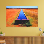 UITGANG 32x48 Canvas Afdruk (Insitu (Woonkamer))