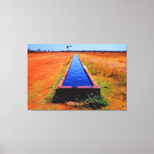 UITGANG 32x48 Canvas Afdruk (Voorkant)