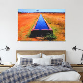 UITGANG 32x48 Canvas Afdruk (Insitu (Slaapkamer))