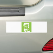 UITGANG BUMPERSTICKER (Op auto)