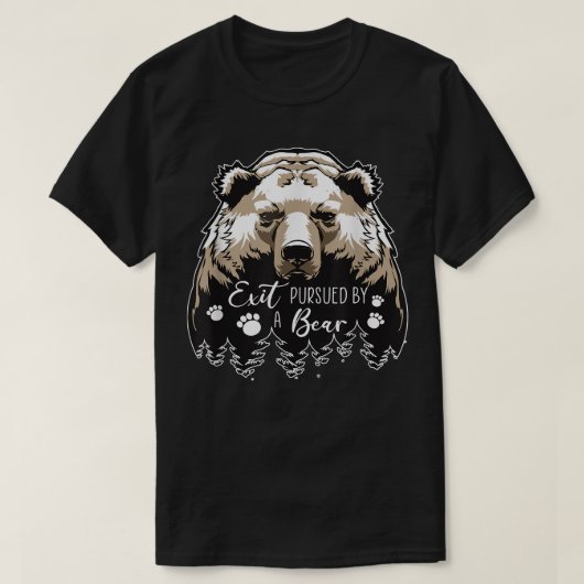 Uitgang door Beer png T-shirt (Design voorkant)