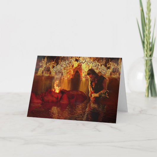Uitgang Wond in brand - Kaart (Voorkant)