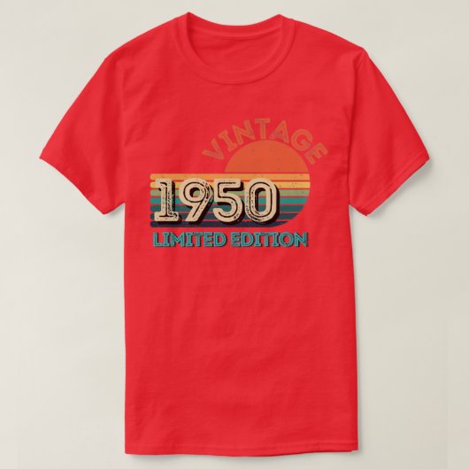uitgave 1950 beperkt3 t-shirt (Design voorkant)