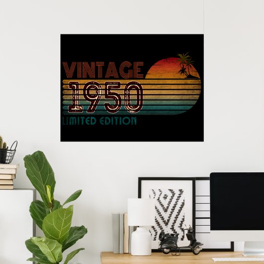 uitgave 1950 beperkt poster (Thuiskantoor)