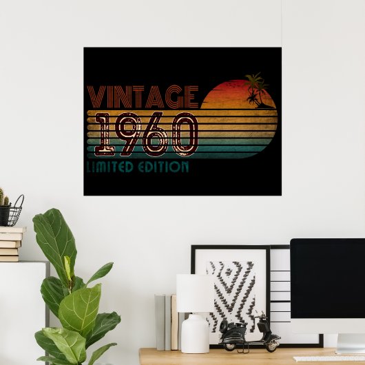  uitgave 1960 beperkt poster (Thuiskantoor)