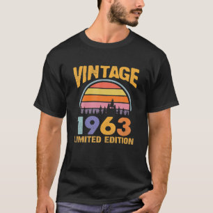 Uitgave 1963, beperkt, biedt 60 jaar oud T-shirt