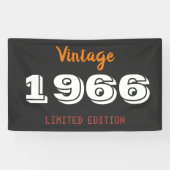  uitgave 1966, beperkt, 55e Birthday Gift Spandoek (Horizontaal)
