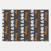  uitgave 1967, beperkt uitgave Gift Inpakpapier Vel (Voorkant 2)