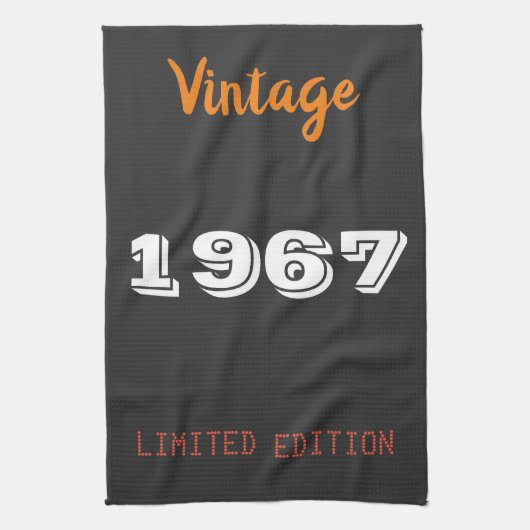  uitgave 1967, beperkt uitgave Gift Theedoek (Verticaal)