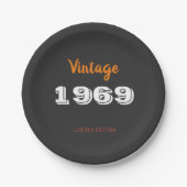  uitgave 1969, beperkt uitgave Gift Papieren Bordje (Voorkant)