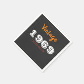  uitgave 1969, beperkt uitgave Gift Servet (Hoek)