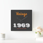  uitgave 1969, beperkt uitgave Gift Vierkante Klok (Huis)