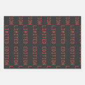  uitgave 1971 beperkte uitgave 50th Birthday Gift Inpakpapier Vel (Voorkant 3)