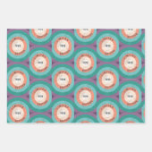  uitgave 1972 beperkt, 50e verjaardag inpakpapier vel (Voorkant 3)