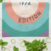 uitgave 1972 beperkt, 50e verjaardag theedoek (Gevouwen)