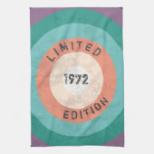  uitgave 1972 beperkt, 50e verjaardag theedoek (Verticaal)