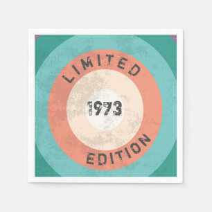 uitgave 1973, beperkt, 50e verjaardag servet