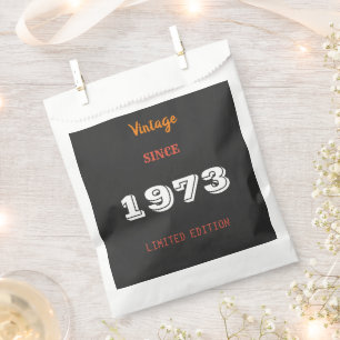 uitgave 1973 jaar beperkte uitgave 50th Birthday Bedankzakje