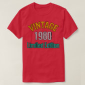 uitgave 1980 beperkt2 t-shirt (Design voorkant)