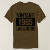  uitgave 1985, beperkt t-shirt (Design voorkant)